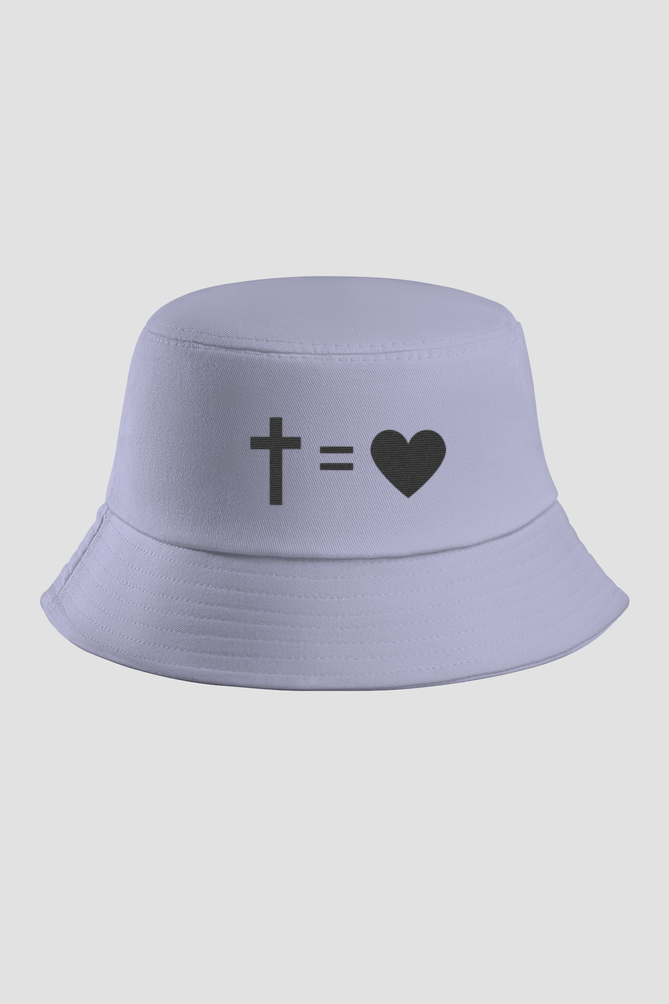Cross is equal to Love, Bucket hat