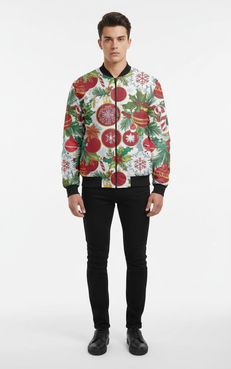 Christmas Bomber jacket