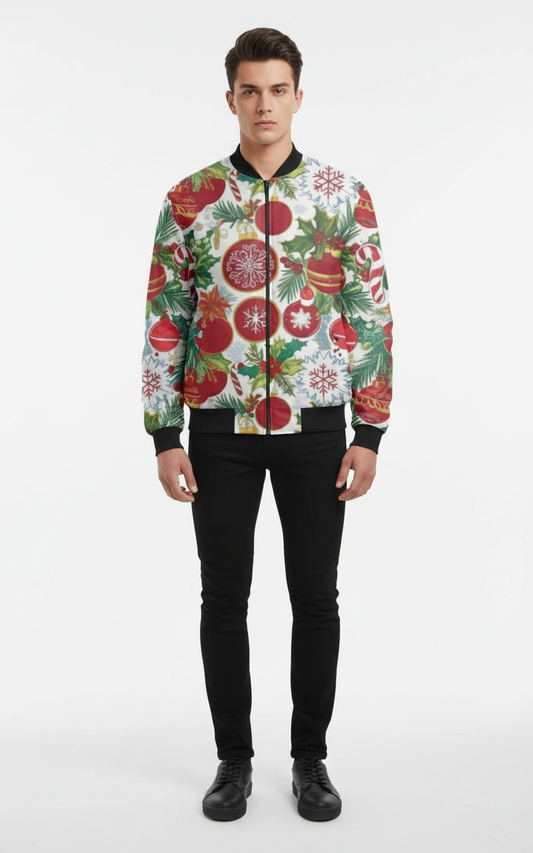 Christmas Bomber jacket