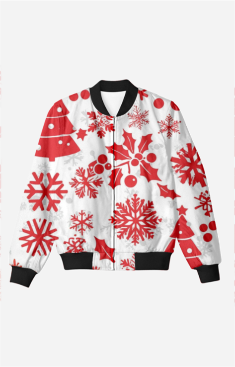 Christmas Bomber Jacket