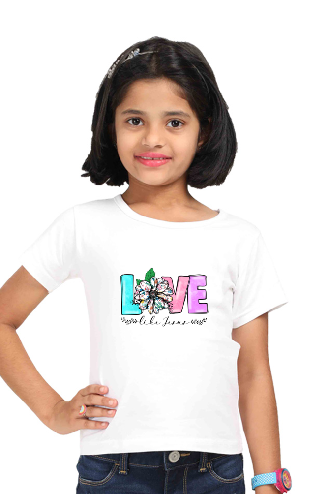 Love like jesus, Girls t-shirt