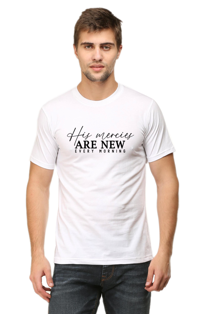 His mercies are new every morning, Unisex t-shirt