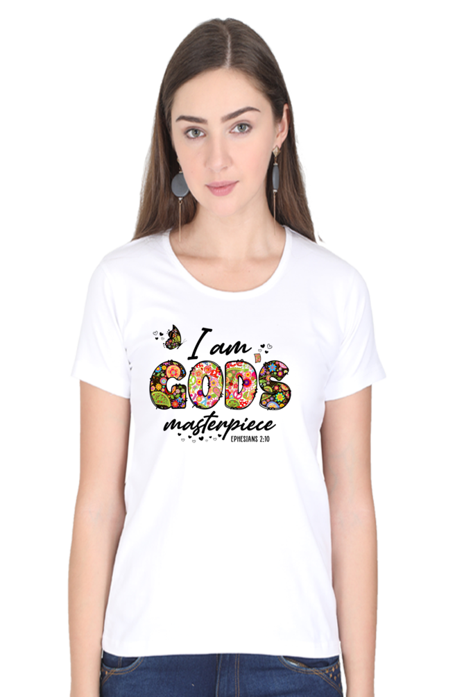 I am Gods master piece, Women's t-shirt