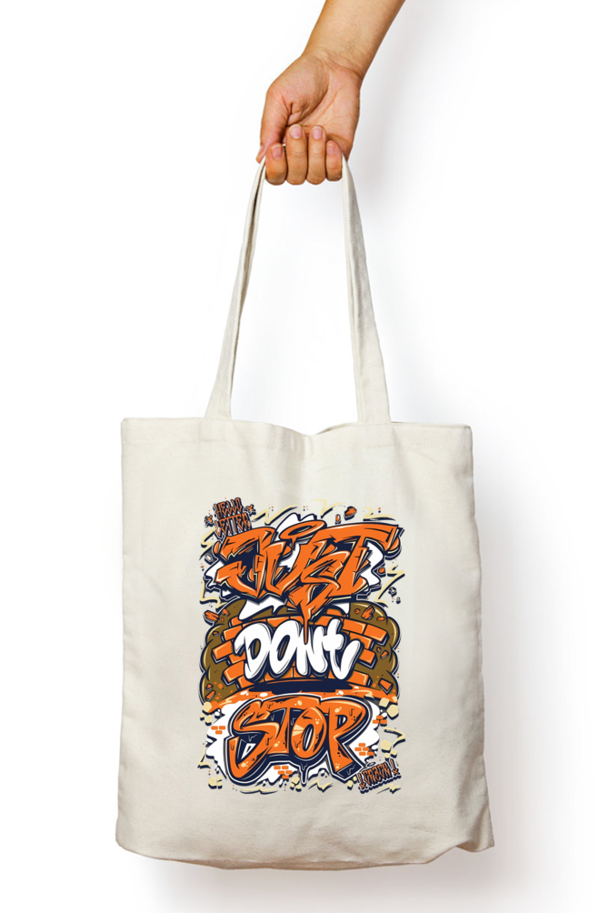 Just don't stop - Tote bag