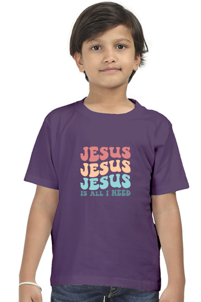 Jesus is all I need, Boys t-shirt