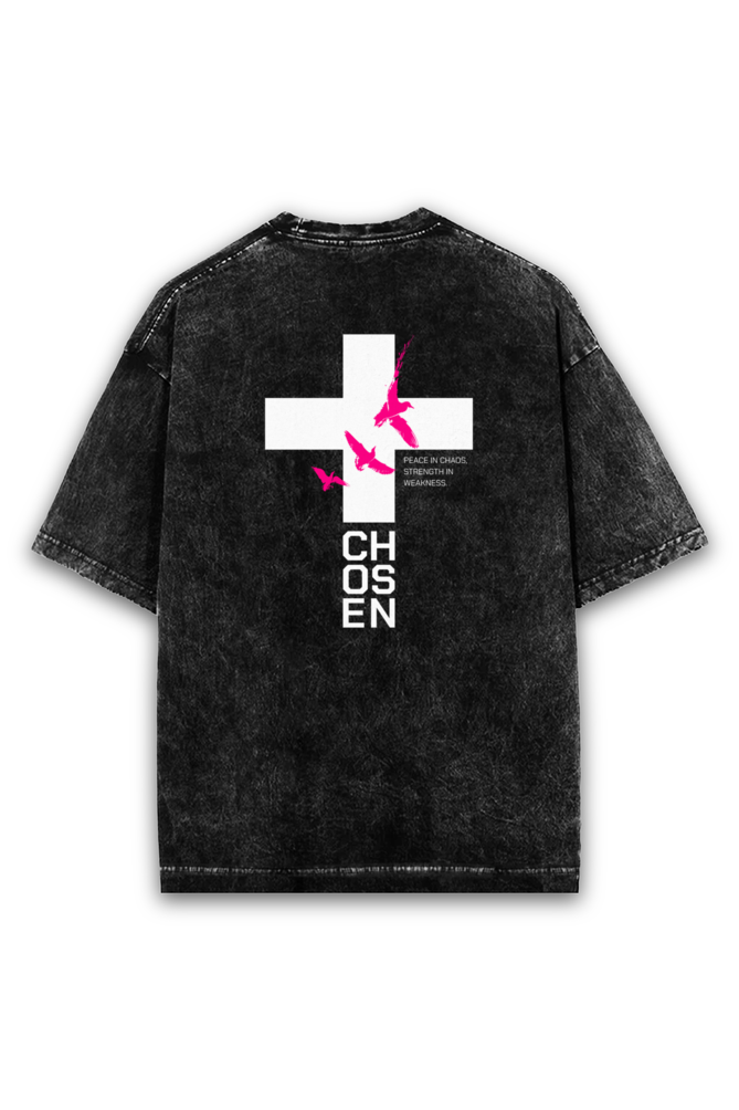 Chosen, Acid washed Oversize T-shirt