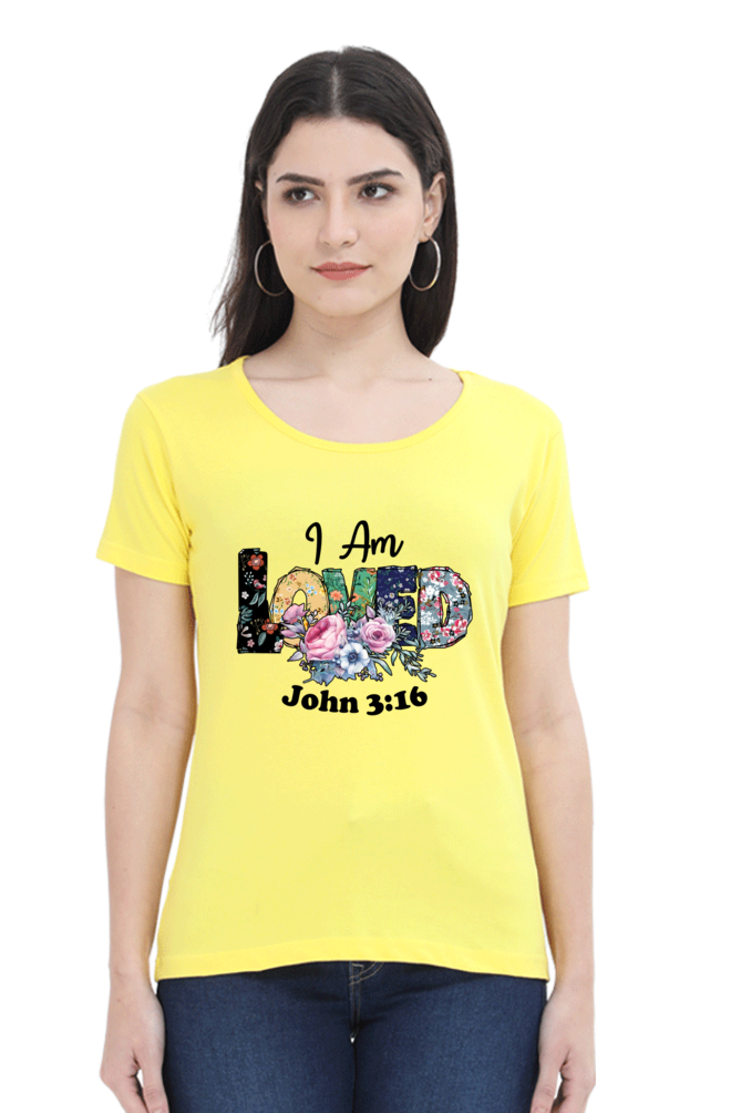 I am loved, Women's t-shirt