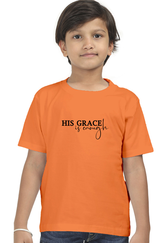 His grace is enough, Boys t-shirt