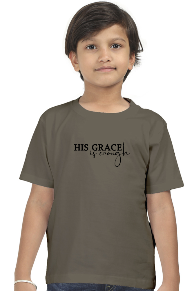 His grace is enough, Boys t-shirt