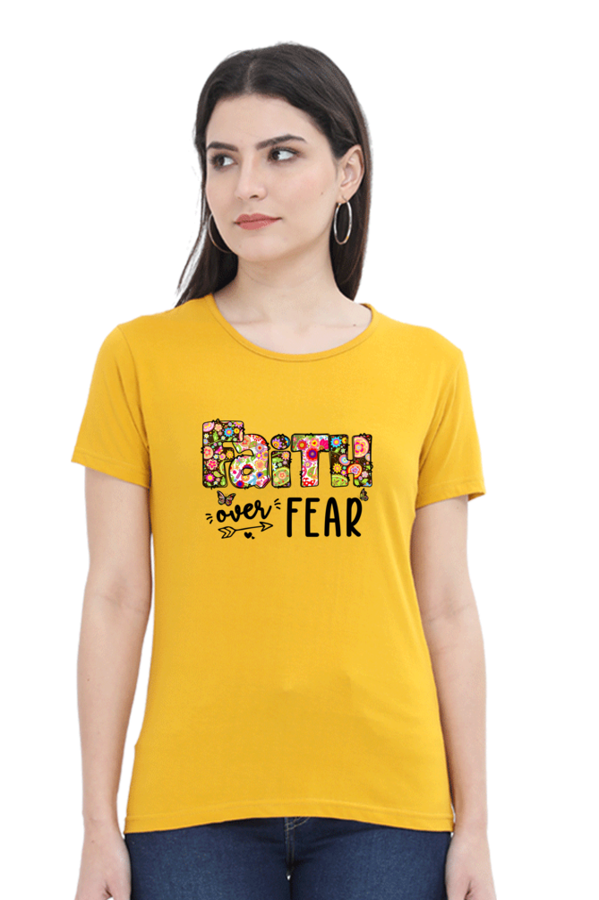 Faith over fear, Women's t-shirt