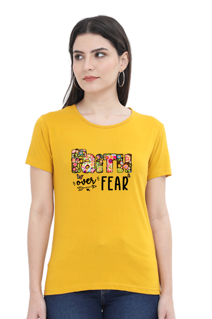 Faith over fear, Women's t-shirt