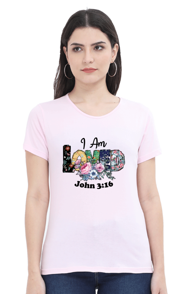 I am loved, Women's t-shirt