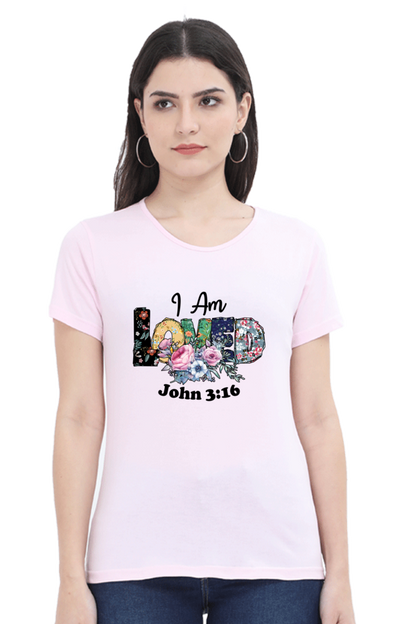 I am loved, Women's t-shirt