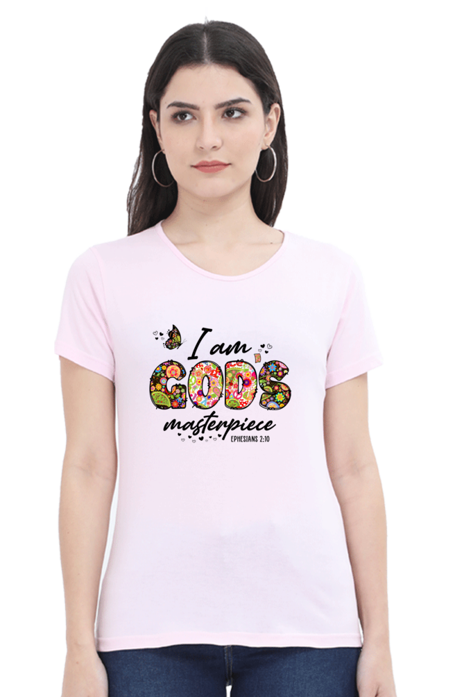 I am Gods master piece, Women's t-shirt