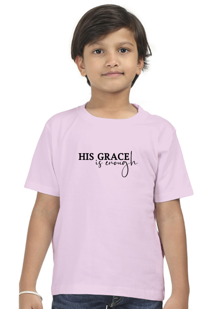 His grace is enough, Boys t-shirt