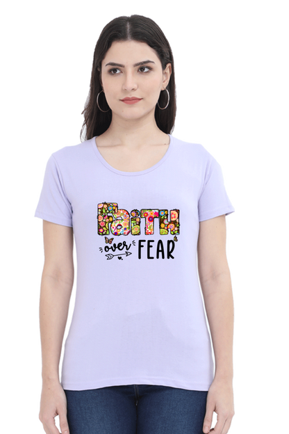 Faith over fear, Women's t-shirt