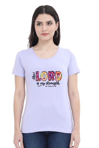 The lord is my strength, Women's t-shirt