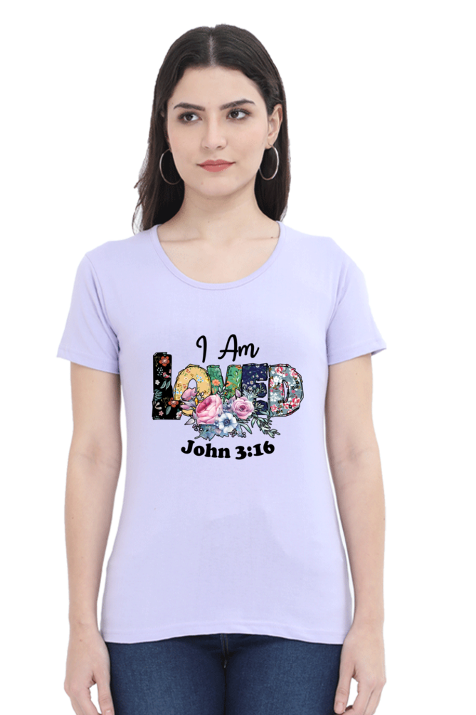 I am loved, Women's t-shirt