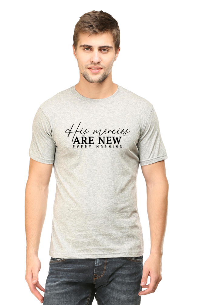 His mercies are new every morning, Unisex t-shirt