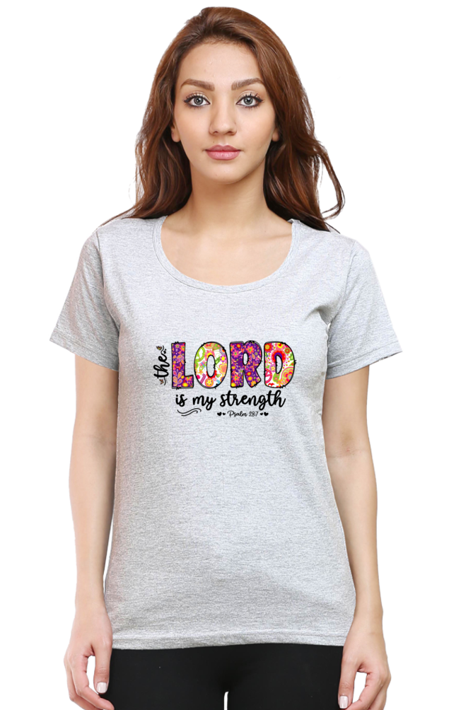 The lord is my strength, Women's t-shirt