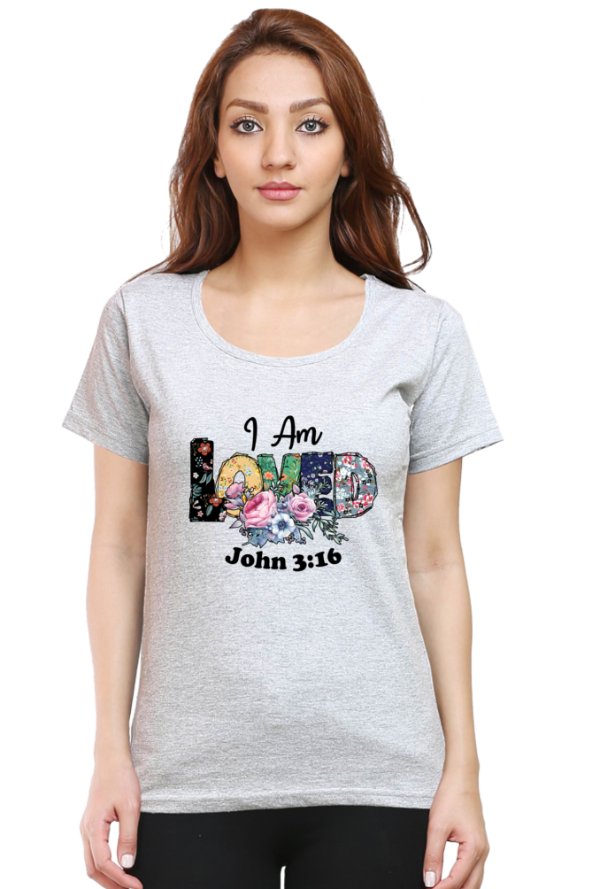 I am loved, Women's t-shirt