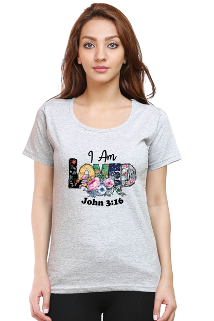 I am loved, Women's t-shirt