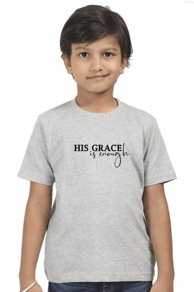 His grace is enough, Boys t-shirt