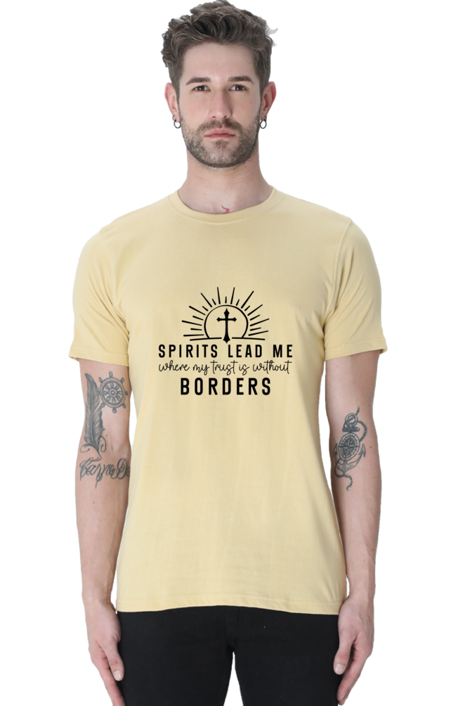 Spirit leads me, Mens T-shirt