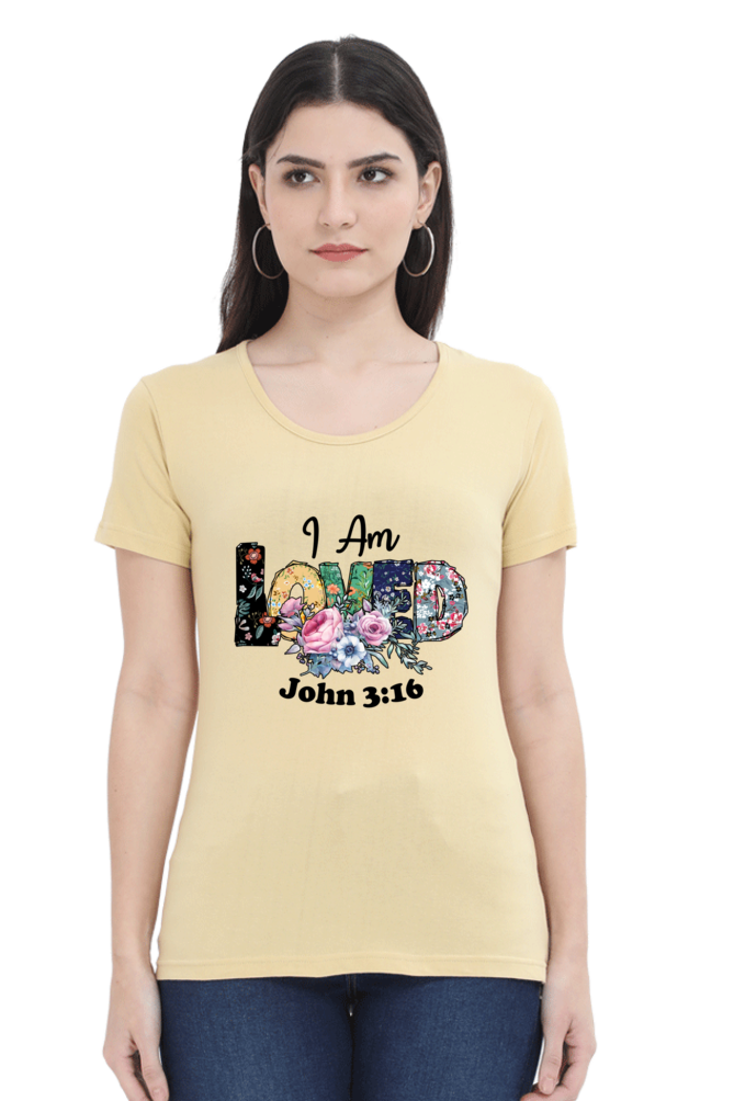 I am loved, Women's t-shirt