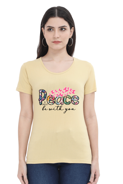 Peace be with you, Women's t-shirt