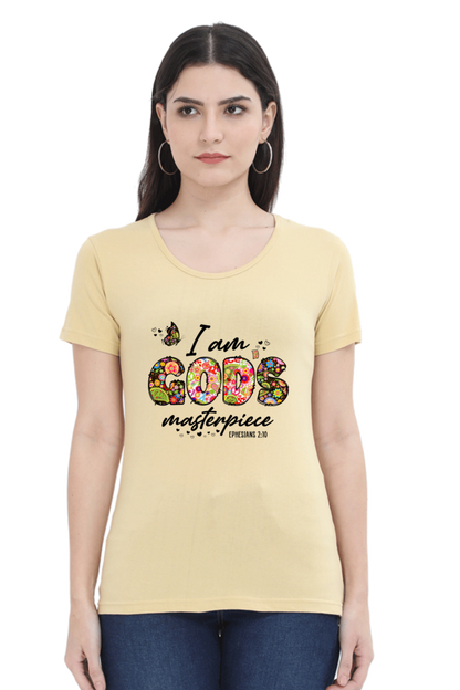 I am Gods master piece, Women's t-shirt