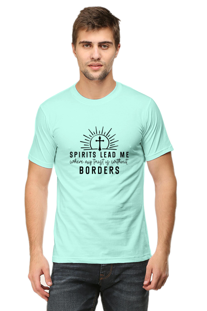 Spirit leads me, Mens T-shirt