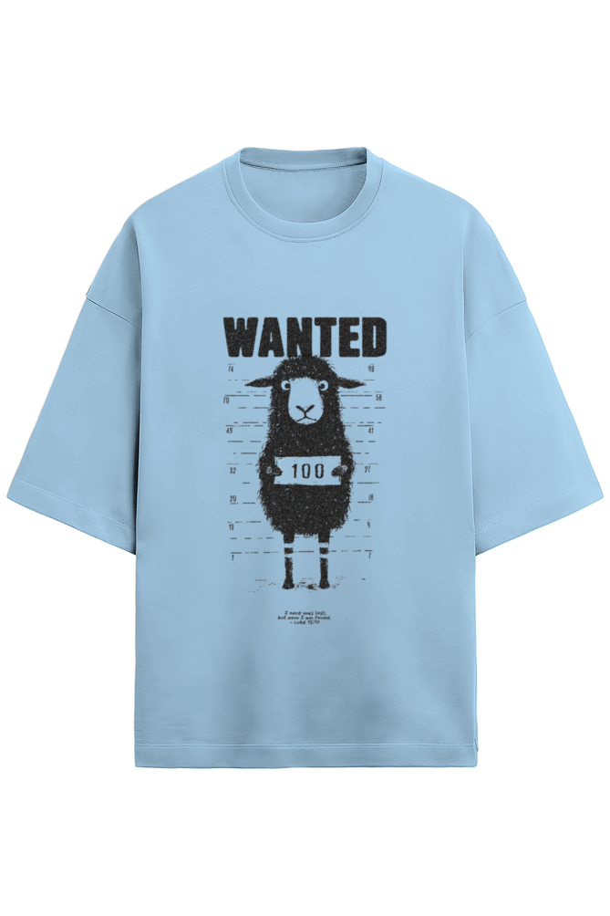 Wanted (I was lost but now i'm found) Terry oversized t-shirt