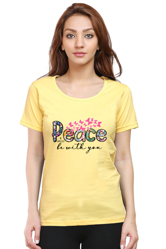 Peace be with you, Women's t-shirt