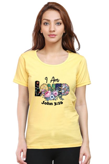 I am loved, Women's t-shirt