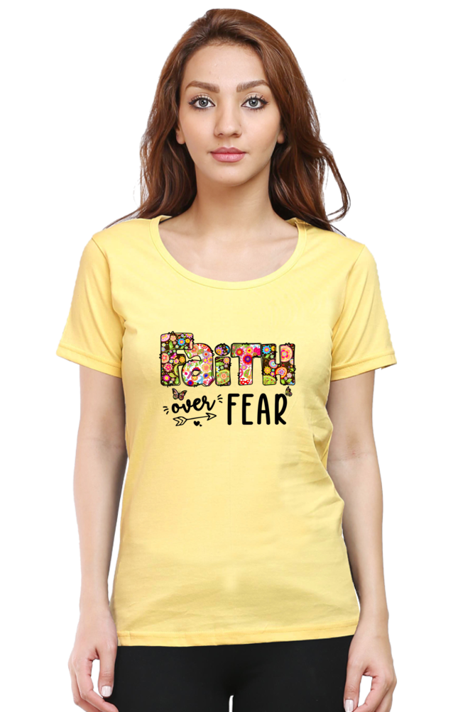 Faith over fear, Women's t-shirt