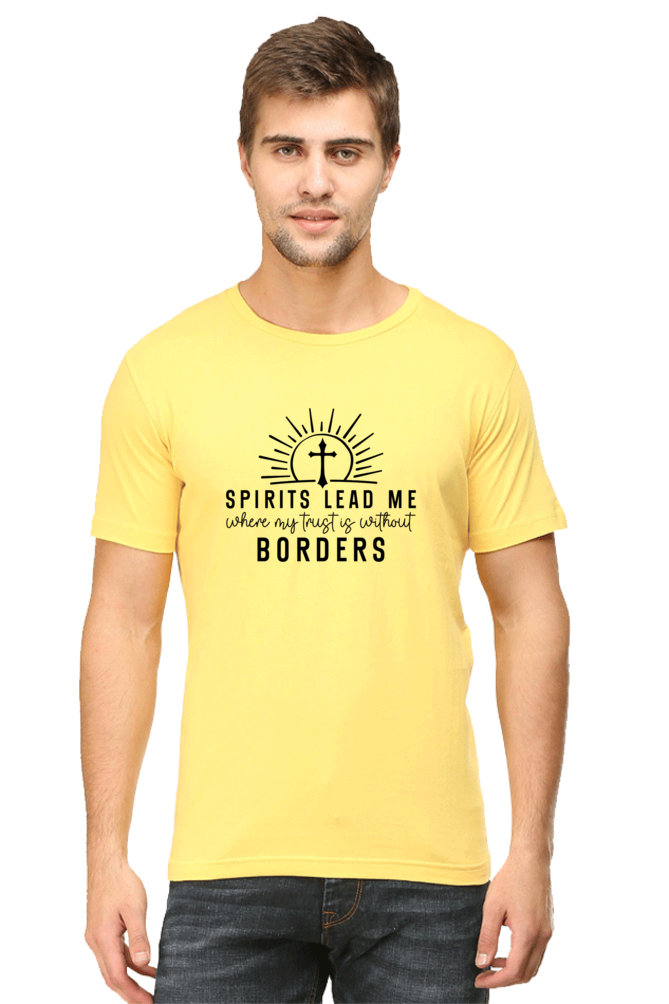 Spirit leads me, Mens T-shirt