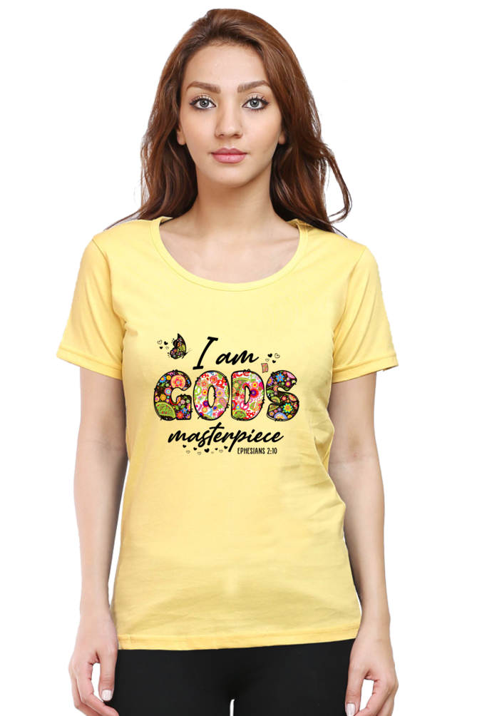 I am Gods master piece, Women's t-shirt