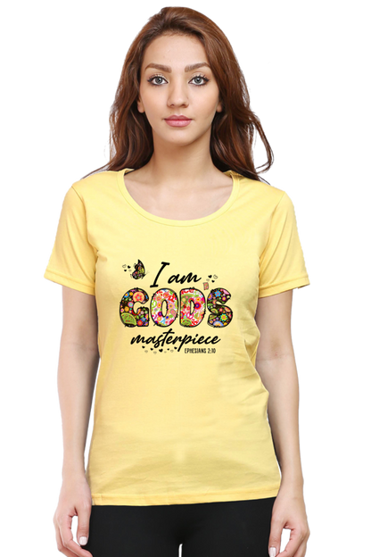 I am Gods master piece, Women's t-shirt