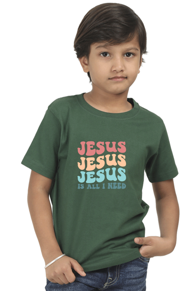 Jesus is all I need, Boys t-shirt