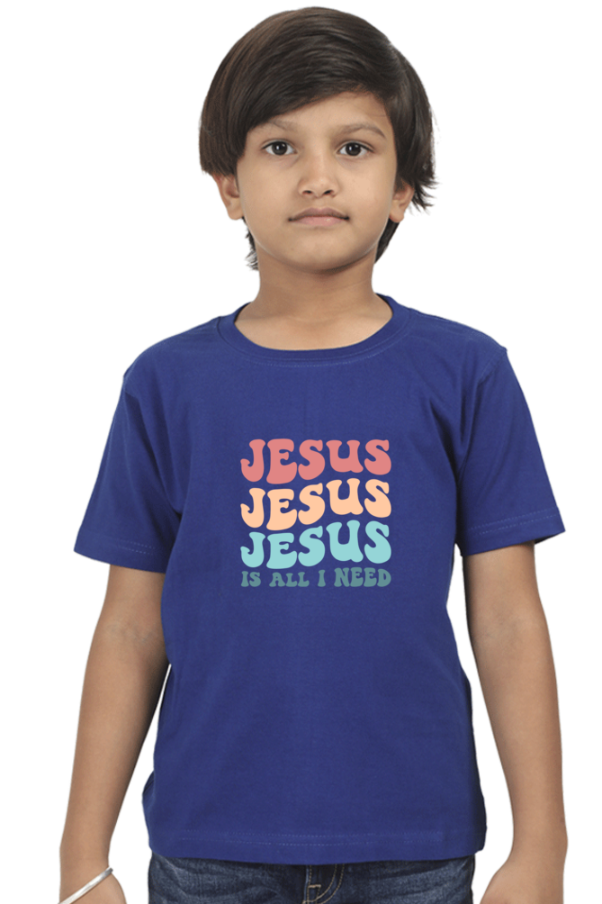 Jesus is all I need, Boys t-shirt