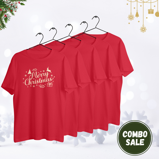 Merry Christmas Combo T-shirts