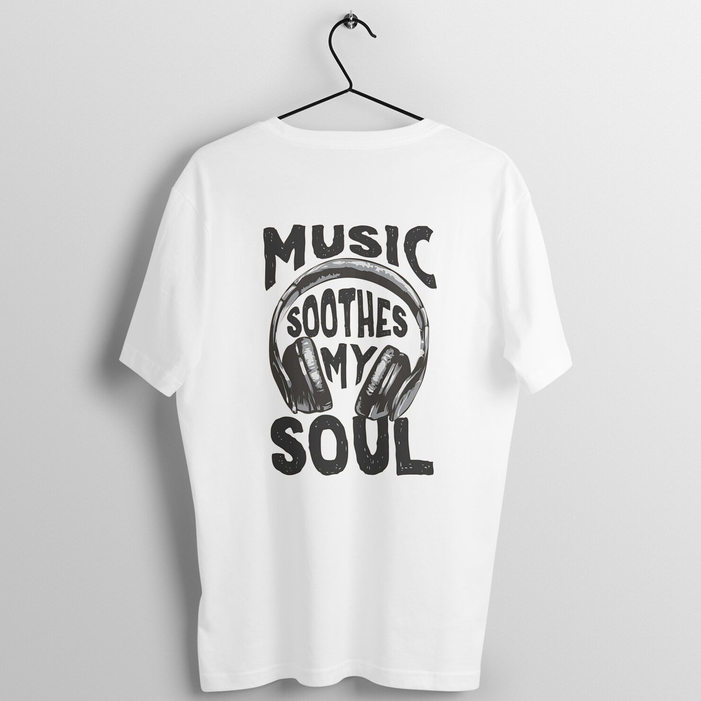 Music soothes my soul, Unisex t-shirt