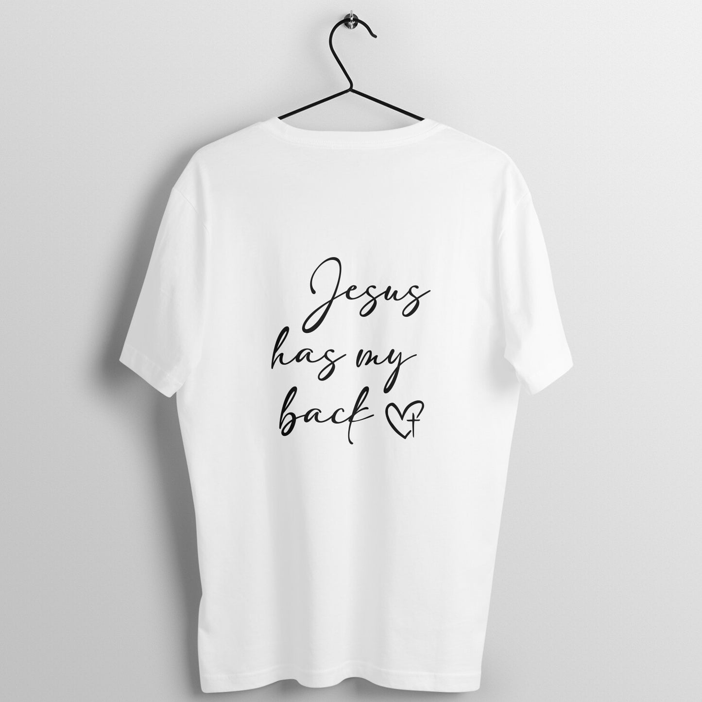 Jesus has my back, Women's t-shirt