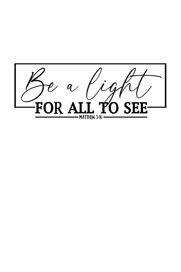 Be a light for all to see, Girls t - shirt - paulie storePaulie store