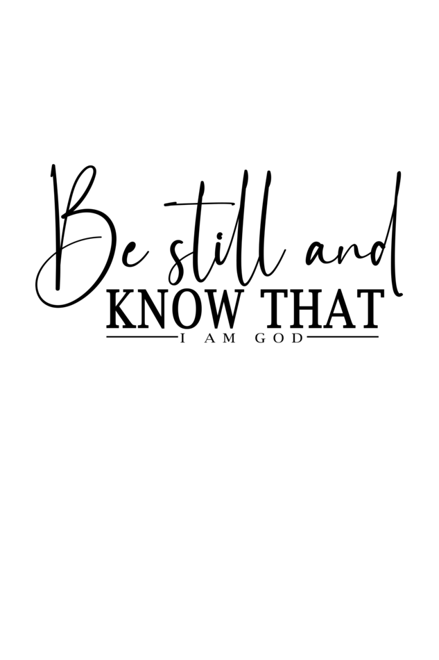 Be still and know that I'm God, Girls t - shirt - paulie storePaulie store