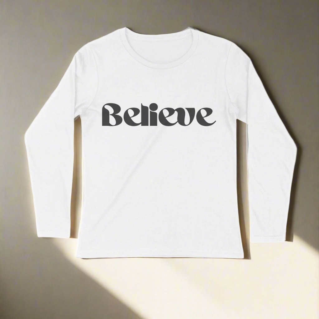 Believe, Full sleeves Unisex t - shirt - paulie storePaulie store