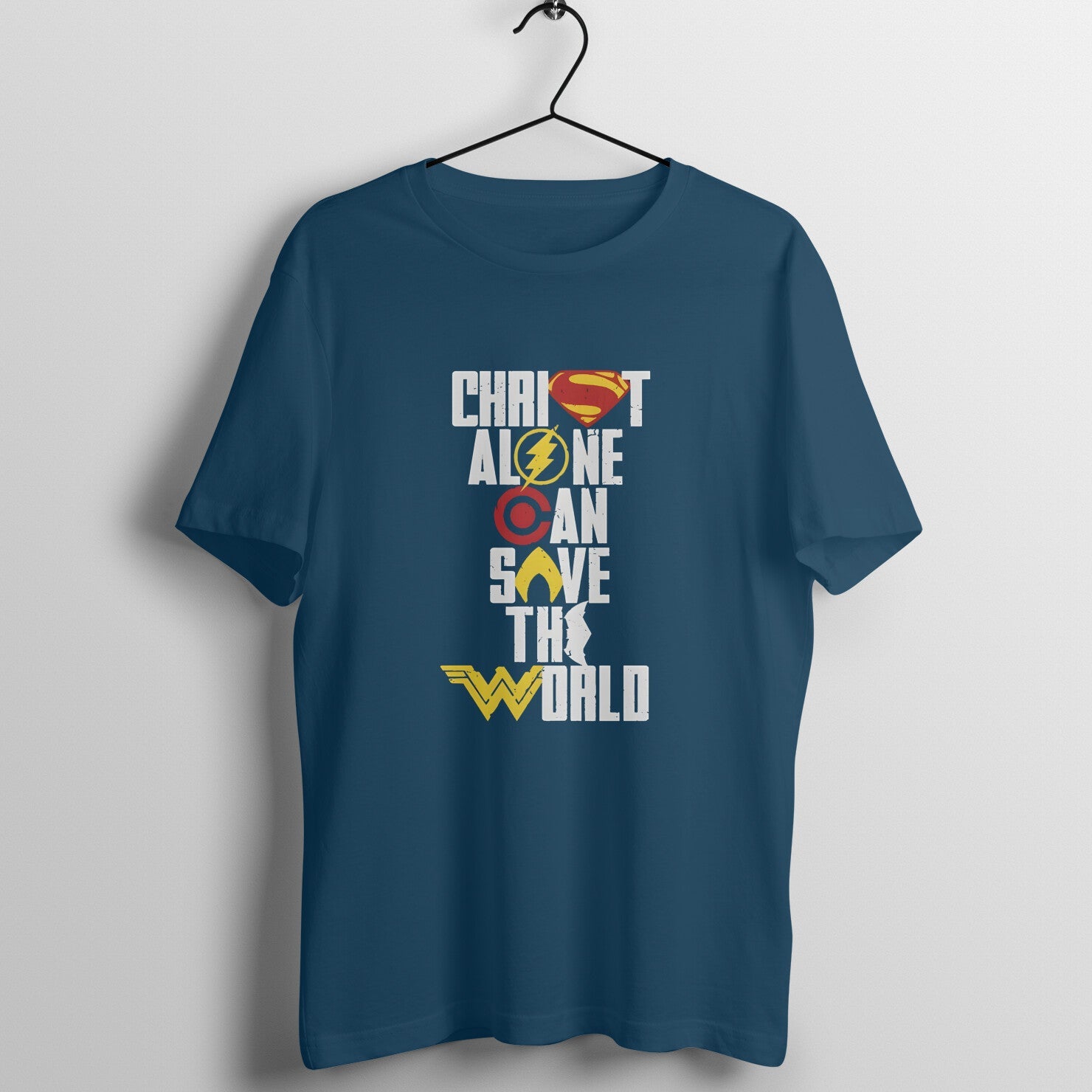 Christ alone can save the world, Unisex t - shirt - paulie storePaulie store