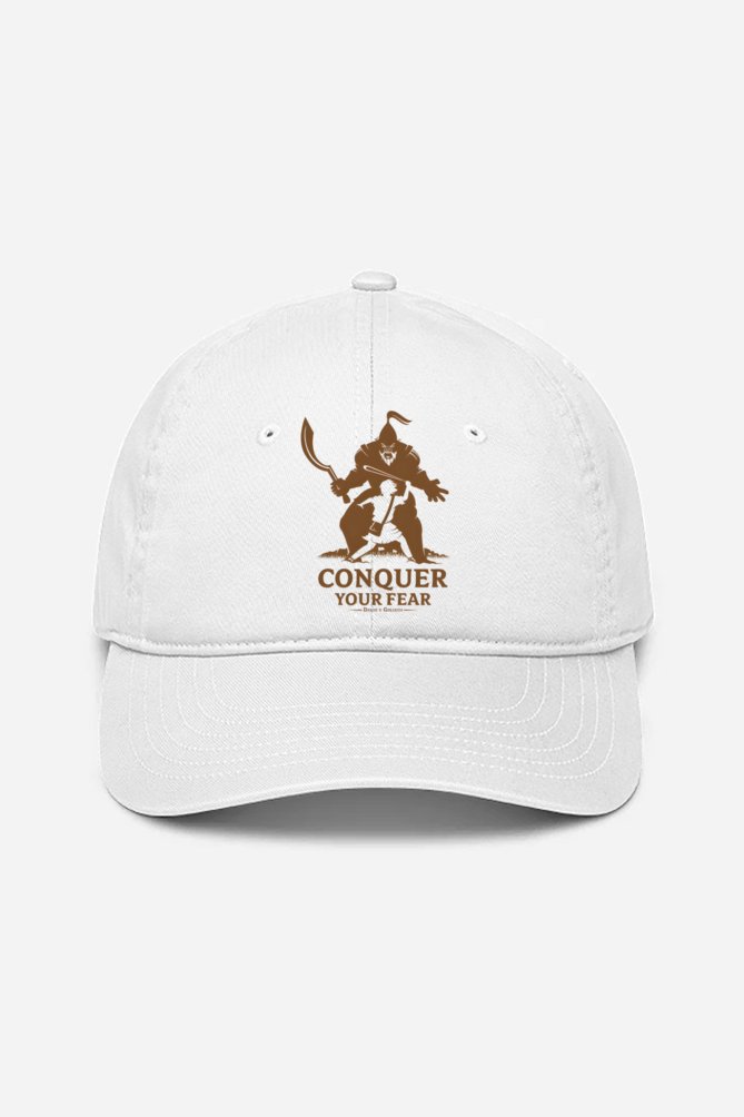 Conquer your fear, Baseball cap - paulie storePaulie store