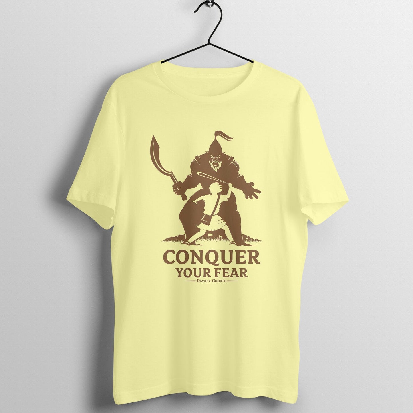 Conquer your fear, Unisex t - shirt - paulie storepaulie store